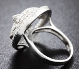 Впечатляющее серебряное кольцо «Тигр» Серебро 925