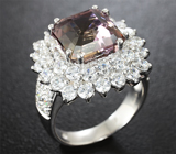 Эффектное серебряное кольцо с аметрином Серебро 925