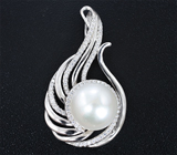 Замечательный серебряный комплект с жемчугом Серебро 925