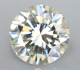 Бесцветный муассанит 0,83 карат 