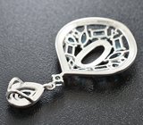 Роскошный серебряный комплект с топазами