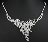 Изысканное серебряное колье Серебро 925