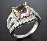 Эффектное серебряное кольцо с аметрином Серебро 925