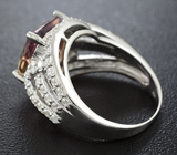 Эффектное серебряное кольцо с аметрином Серебро 925