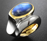 Серебряное кольцо с лабрадоритом Серебро 925