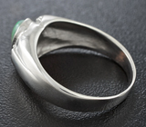Замечательное серебряное кольцо с эфиопским опалом Серебро 925