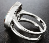 Серебряное кольцо с австралийским болдер опалом Серебро 925
