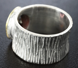 Серебряное кольцо с гранатом Серебро 925
