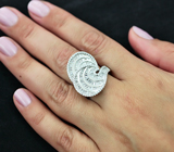 Эффектное серебряное кольцо Серебро 925