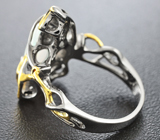 Серебряное кольцо с эфиопским опалом Серебро 925