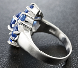Чудесное серебряное кольцо с кианитами Серебро 925