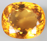 Эксклюзив! Крупный золотистый кальцит 39,55 карат 