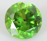 Отличный цвет! Уральский демантоид 0,84 карат 