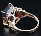 Кольцо с чистейшим аметрином