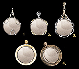 Серебряная арт-монета «Близнецы» Серебро 925