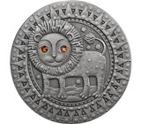 Серебряная арт-монета «Лев» Серебро 925