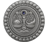 Серебряная арт-монета «Весы» Серебро 925