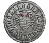 Серебряная арт-монета «Скорпион» Серебро 925