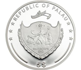 Серебряная арт-монета с четырехлистным клевером Серебро 925