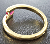 Кольцо с рубином Золото