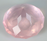 Розовый кварц 33,56 карат 