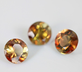 Набор из 3 андалузитов 2,44 карат 