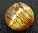 Рутиловый кварц с эффектом «кошачьего глаза» 6,61 карат 