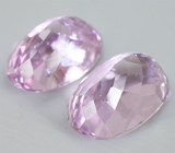 Пара розовых кунцитов 18,3 карат 