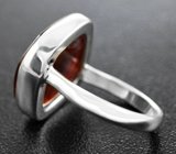 Кольцо с мексиканским огненным агатом