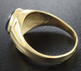 Золотое кольцо со звездчатым сапфиром 2,3 карат Золото