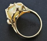 Комплект с кристаллическими эфиопскими опалами