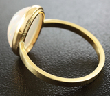 Золотое кольцо с эфиопским опалом 3,35 карат Золото