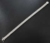 Серебряный браслет с бриллиантами Серебро 925