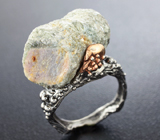 Серебряное кольцо с сапфиром в породе Серебро 925