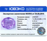 Apatite (Апатит) 8,18 карат Не указан
