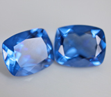 Пара флюоритов со сменой цвета 9,05 карат 