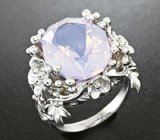 Кольцо c лавандовым аметистом Серебро 925