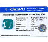 Fuchsite (Фуксит) 0,45 карат Не указан