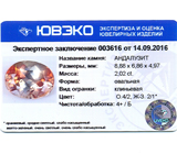 Andalusite (Андалузит) 2,02 карат Не указан