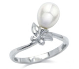 Изящный комплект с жемчугом Серебро 925