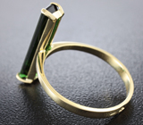Золотое кольцо с турмалином 2,85 карат Золото