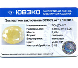 Londonite (Лондонит) 2,43 карат Не указан