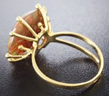 Кольцо c кристаллическим Welo опалом