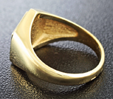 Перстень-печатка из комбинированного золота Золото
