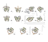 Спецпредложение от мастерской! Пара резных арбузных турмалинов 13,02 карат + дизайн 