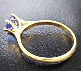 Золотое кольцо с танзанитом 0,89 карат Золото