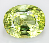 Желто-зеленый турмалин 4,17 карат 