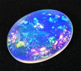 Кольцо с кристаллическим эфиопским опалом