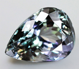 Чистейший полихромный танзанит 2,05 карат 