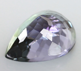 Чистейший полихромный танзанит 2,05 карат 